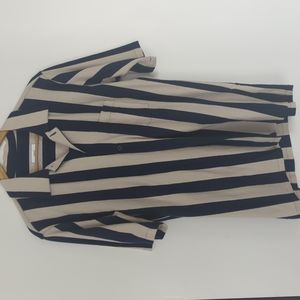 AMI Striped Short Sleeve shirt -S
